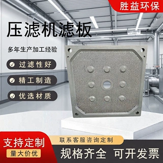 压滤机滤板 聚丙烯厢式隔膜滤板 污水处理过滤板现货批发可定制