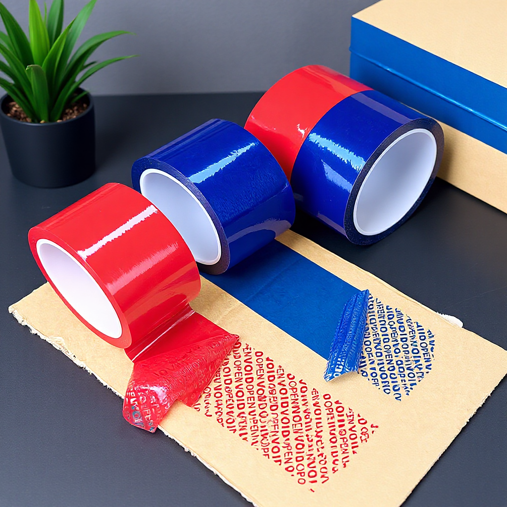 防篡改VOID封箱胶带现货防拆防伪功能强粘物流防拆封箱胶带OPEN