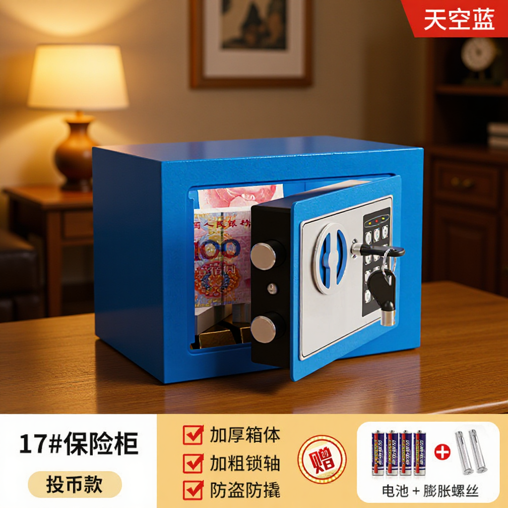 Household Anti-theft Safe Mini Wardrobe Coin-operated Piggy Bank Storage Box Children Adult Birthday Ceremony