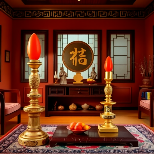 Pure Copper Candle Lamp LED Ever-bright Lamp Buddha Front Altar Candle Holder Household Worship Buddha Digital Lamp