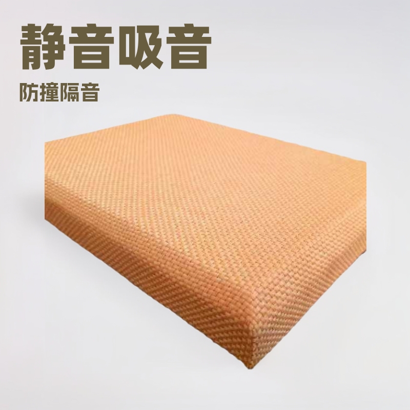 布艺软包吸音板直播间影院会议室阻燃皮革软包墙体防撞隔音棉材料