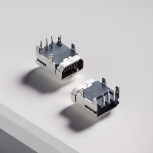 �S�ҹ����F؛ MINI USB 5PIN 90�� ���_�� ����USB����T��ĸ�^