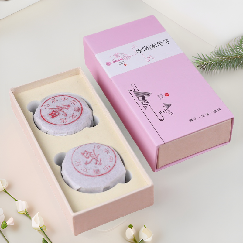 新款香盒纸盒2小时48盘香盒套装香盒盘香抽拉盒香炉包装厂家