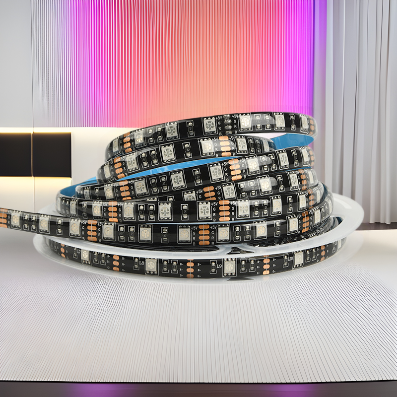 Wholesale 5V Low Voltage Rgb Colorful Light with USB Self-Adhesive Background Wall DIY Computer Desk Atmosphere Light Led Flexible Light Strip