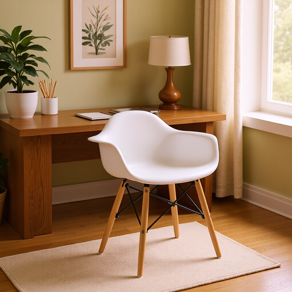 Eames chair plastic stool chair home dining chair fashion computer chair office fashion training chair outdoor travel chair