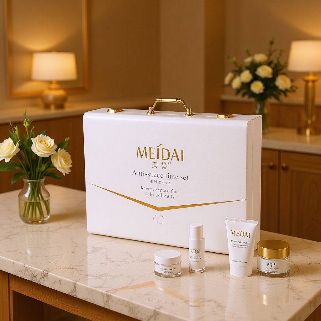 直销高档冻干粉包装盒空盒 动能素面膜PU皮革套盒 护肤品皮盒批发