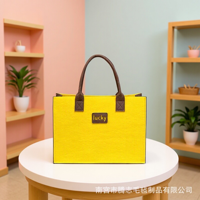Felt bag set hand gift bag system new large capacity portable shopping bag corporate promotional gift bag
