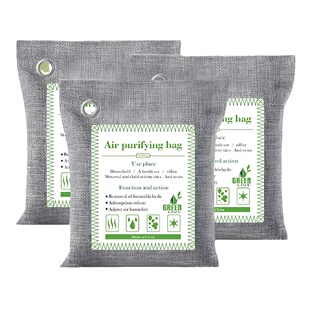 Foreign Trade Cross-Border Amazon Bamboo Charcoal Bag Special Manufacturer Direct Supply New Home Household Formaldehyde Removal Activated Carbon to Remove Formaldehyde