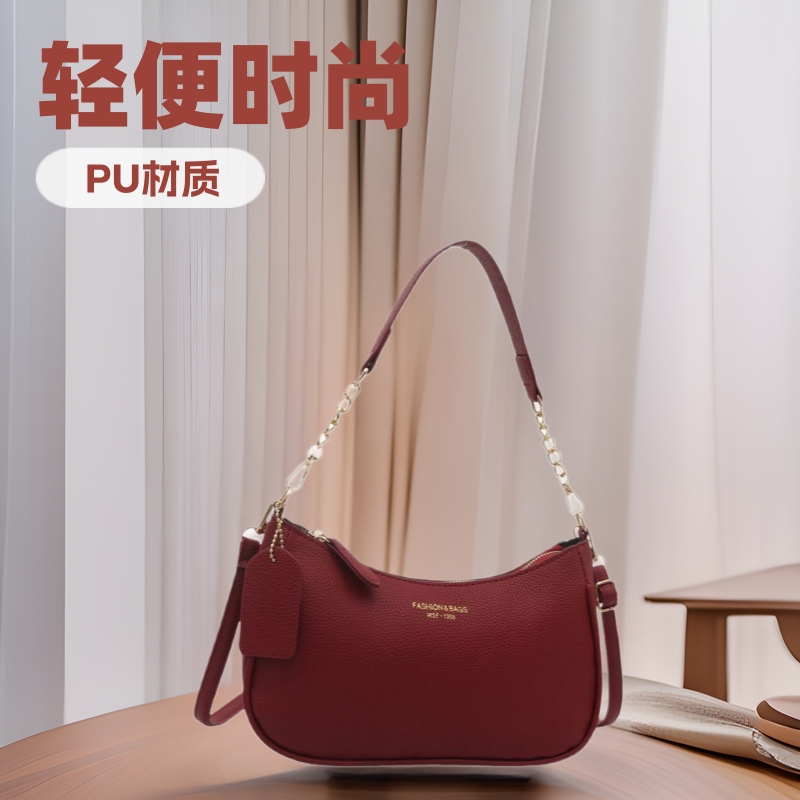 Bag Women's 2025 New Arrival One-Shoulder Handbag Trendy Fashion Underarm Texte Personalized Niche Work Crescent Bag for Women Bag Women's 2025 New Arrival One-Shoulder Handbag Trendy Fashion Underarm Texte Personalized Niche Work Crescent Bag for Women