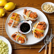 顺丰包邮鲜活满黄大闸蟹礼盒5两公蟹4两母蟹4对固城湖产地直发