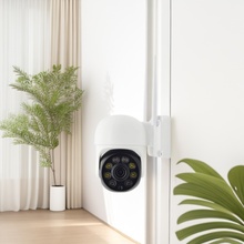 工厂直销5MPWiFi迷你PTZ球型摄像头355度旋转手机远程操作红外
