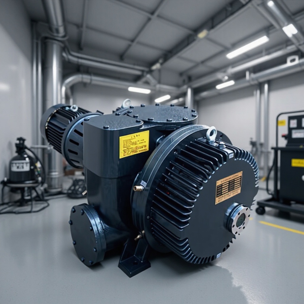 郑州罗茨真空泵罗茨泵罗茨机组高真空机组高真空系统运行平稳低噪