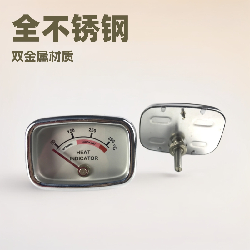 全不锈钢 双金属温度计  烤箱温度计   烤炉温度计  披萨炉温度计