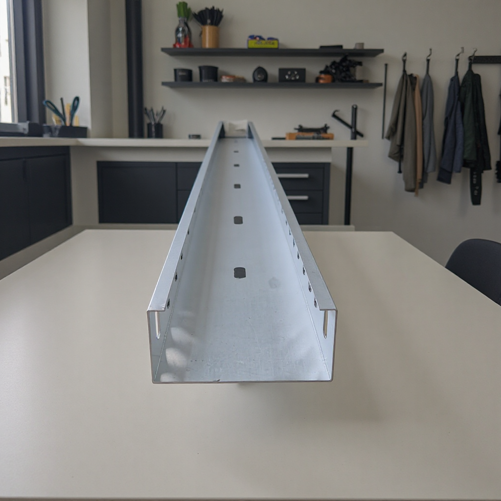 厂家直销铝合金桥架托盘式桥架热镀锌桥100*50支架