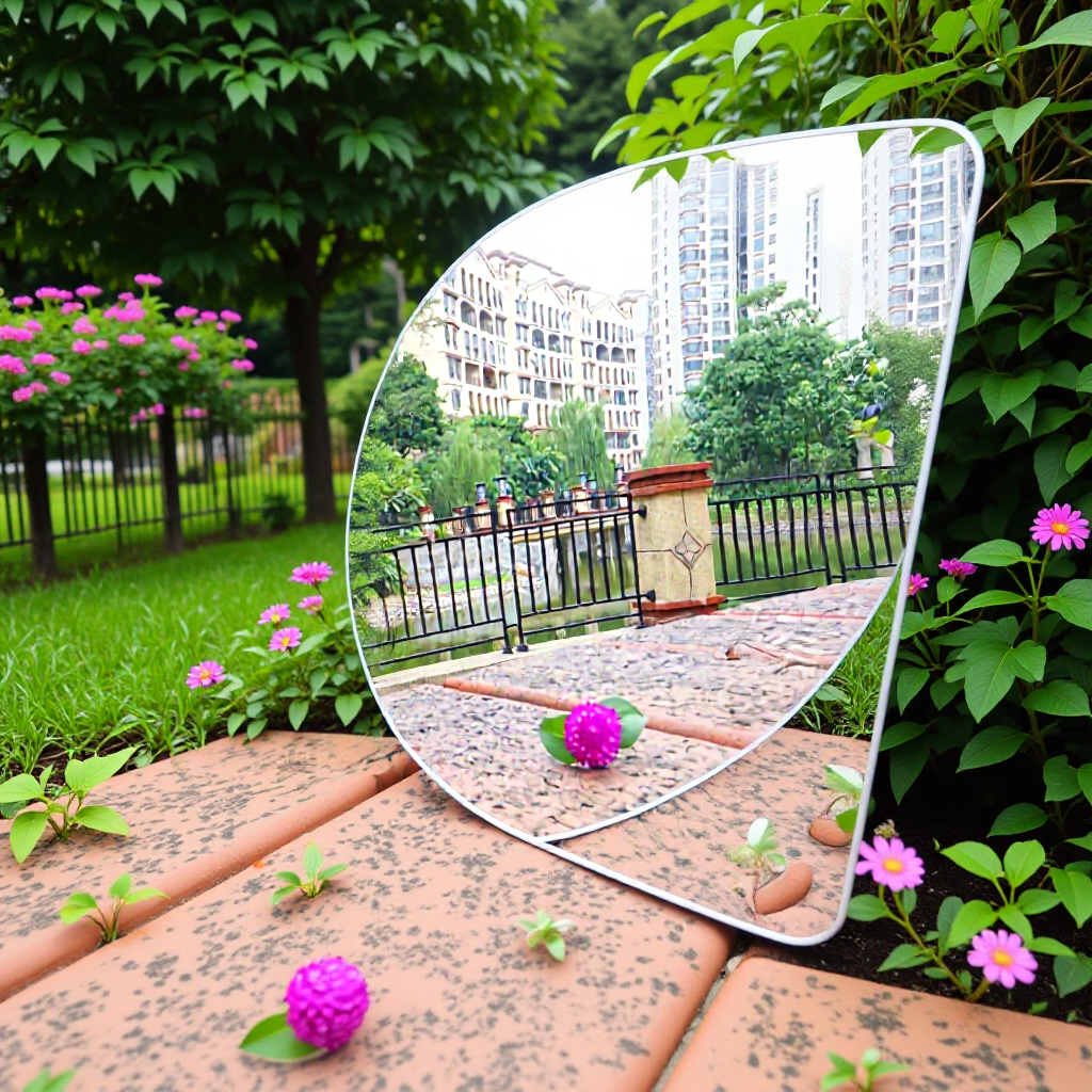 厂家直供化妆盒专用PC镜片 塑胶镜片 petg塑料软镜子