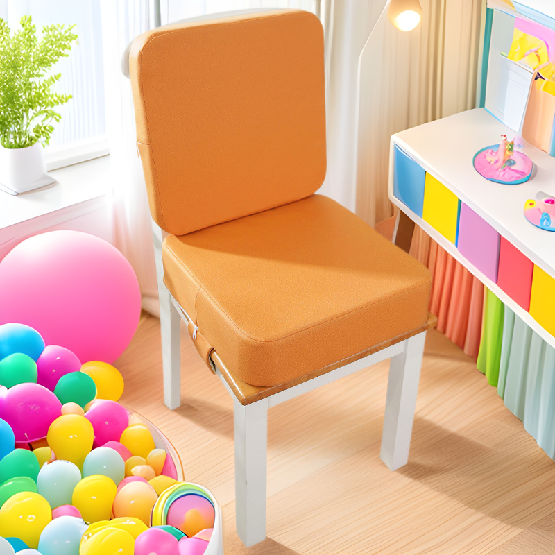 Children's Heightened Cushion Baby Dining Chair Cushion Thickened Heightened Learning Chair Cushion Primary School Students' Waterproof Cushion
