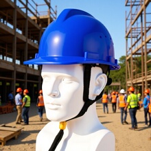 加工V型透气款工地防尘安全帽 帽衬吸汗带建筑头盔内衬劳保用品厂