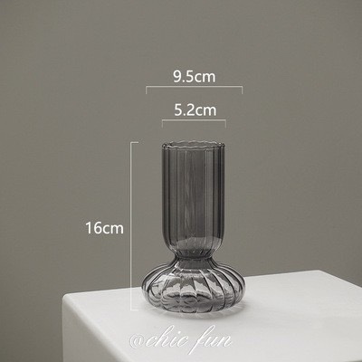 vaso cinza
