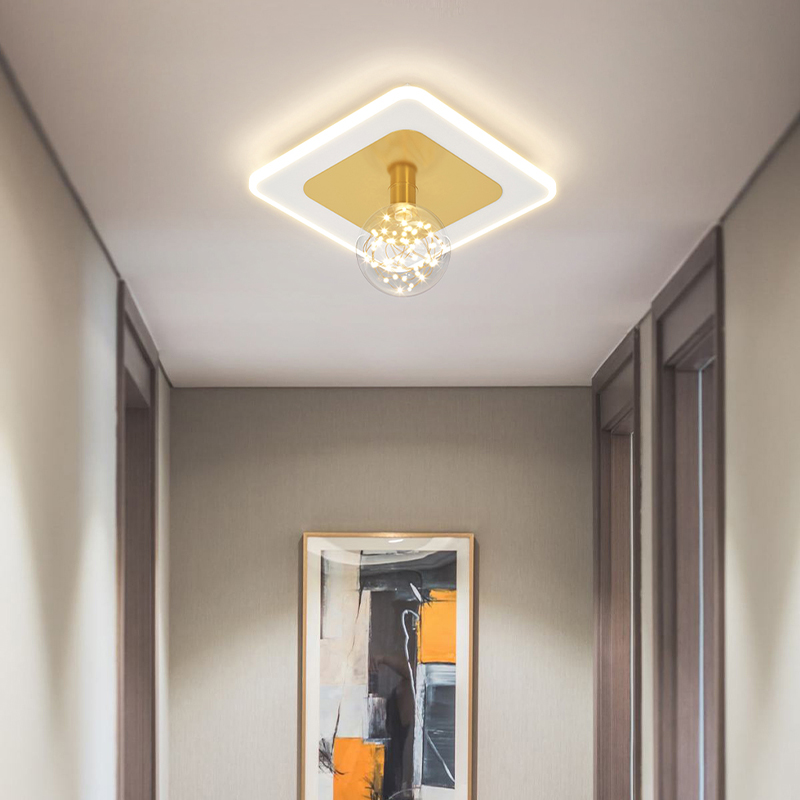 Scandinavian Creative Aisle Corridor Lamp Modern Minimalist Foyer Entrance Balcony Popular Accessible Luxury Starry Sky Lamps