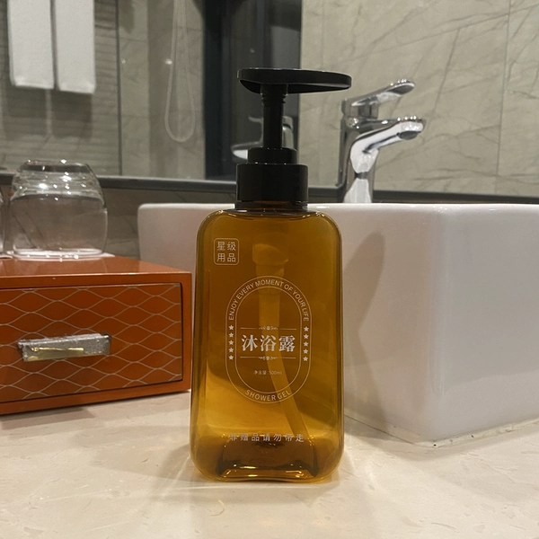 Amber shower gel