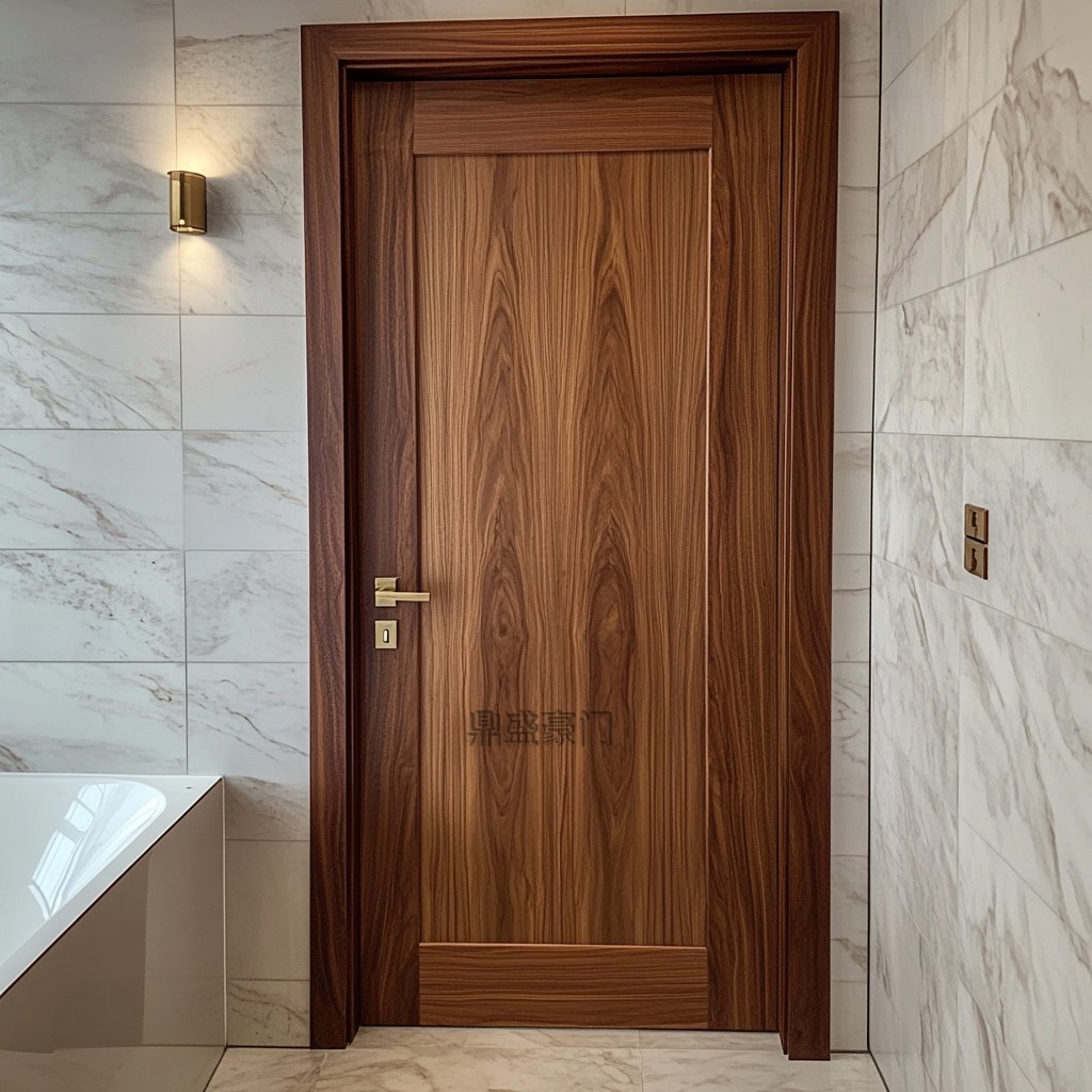 Wabi-Sabi Style Solid Wood Door, Interior Entrance Door, Bedroom Door, Pure Natural Wood Door, Self-Built House, Villa, Guesthouse, Single Door