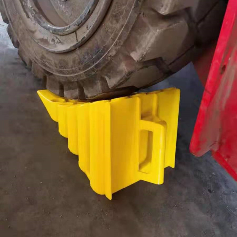 止退器大货车轮胎止滑器塑料防滑溜阻车阻退器掩车器停车楔三角木
