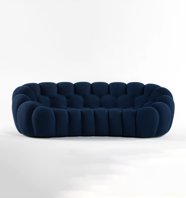 Diseño de arco ligero de lujo italiano burbuja Rocheburg arena perezosa moderna tienda de ropa minimalista sofá creativo de moda