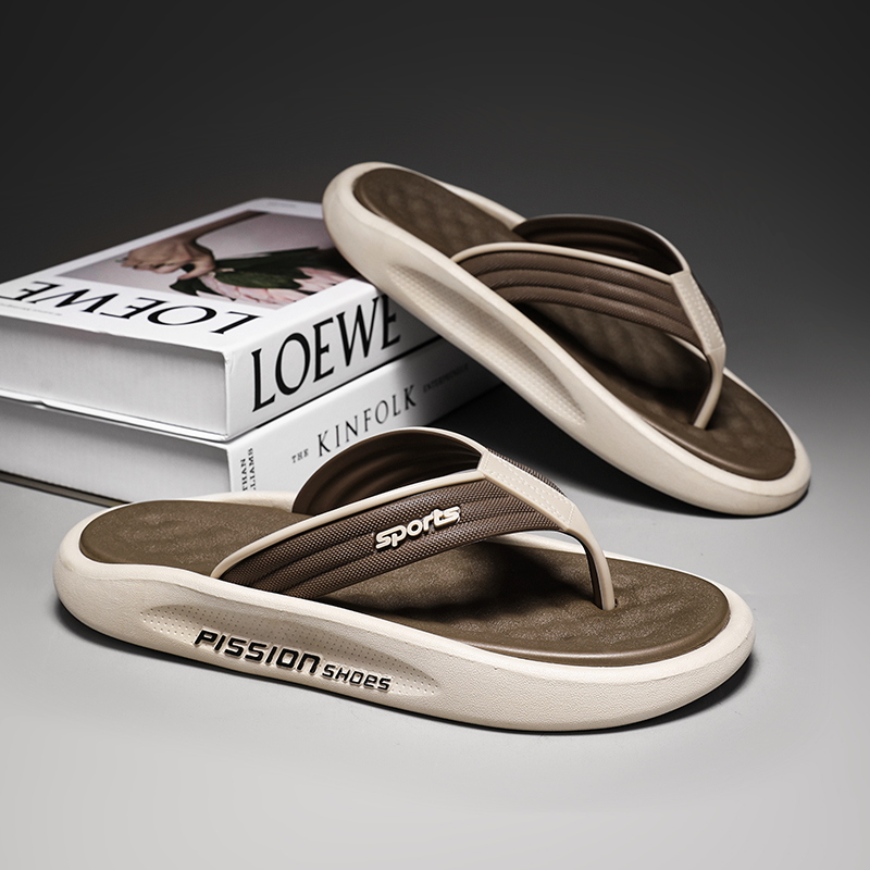 Guangdong Slippers Summer Men's Outer Wear Soft-Soled Non-Slip Anti-Odor Home Bathing Swimming Beach Flip-Flops Vietnamese Flip-Flops