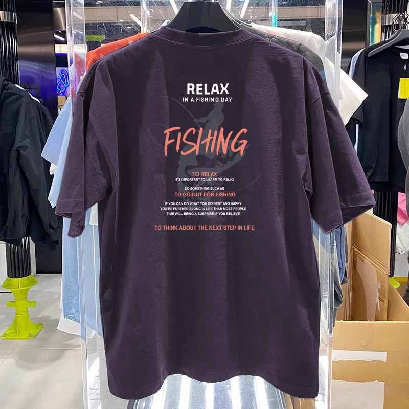 Clearance Sale: American Niche Trendy Retro Street Style Unisex Pure Cotton Short-Sleeve T-Shirts from International Brands