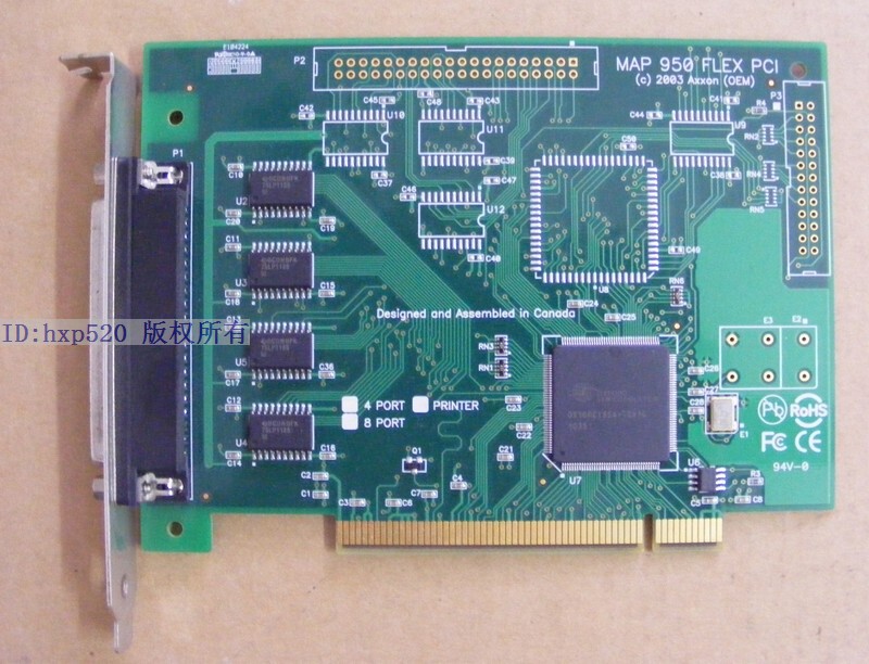 Map 950 Flex Pci Control Card Data Acquisition Card Serial Port Card