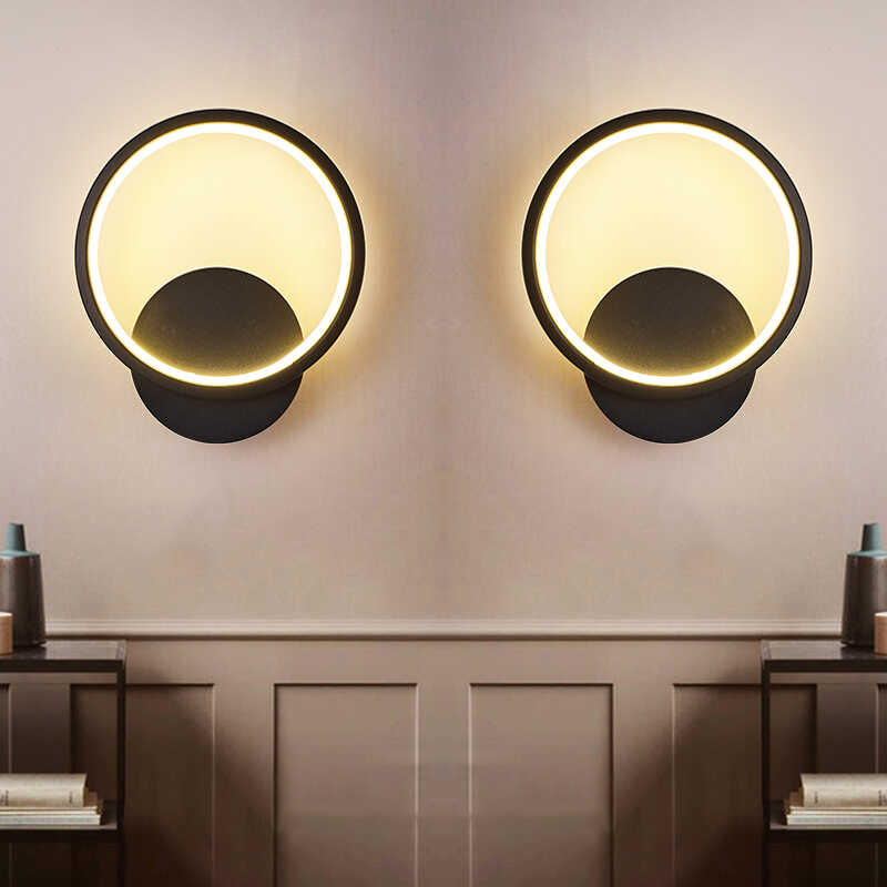 Wall Lamp Bedroom Living Room Background Wall Lamp Modern Minimalist Staircase Aisle Creative Lamp Nordic Wall Lamp Bedside Lamp