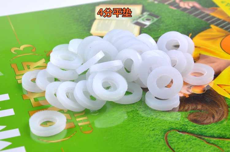 卫浴花洒软管橡胶垫片 软管密封圈 4分透明硅胶密封垫片