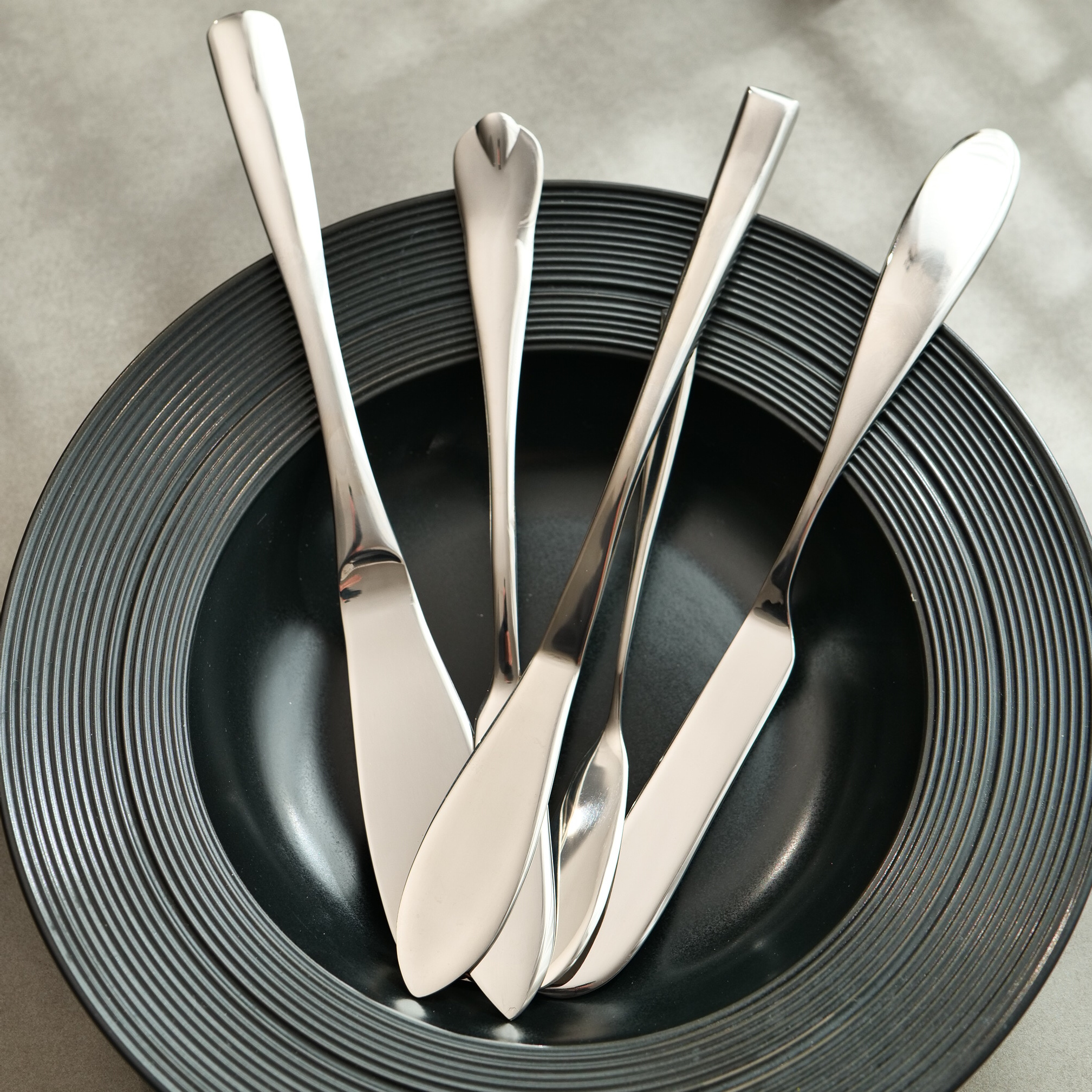 Yu Mama High-End Tableware Export Overstock Stainless Steel Western Butter Knife