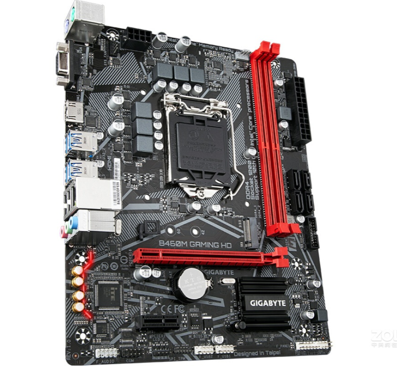Материнская плата B460M Gaming HDB460M POWER, поддерживает сокет LGA1200, процессоры 10-го поколения, интерфейс M.2