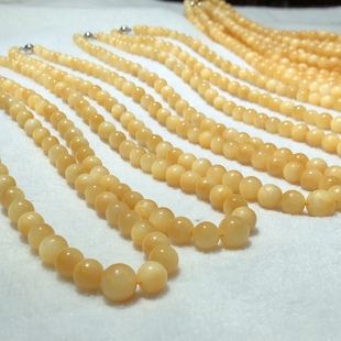 Topaz necklace beeswax jade tower chain natural topaz tower chain beeswax jade necklace can pond manufacturers wholesale run egg yolk