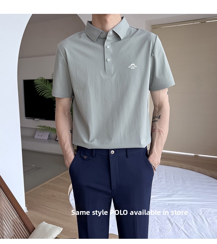 Men's Cropped Skinny Suit Trousers Casual Wedding Formal Business Spring Summer New Style_viptrois.com