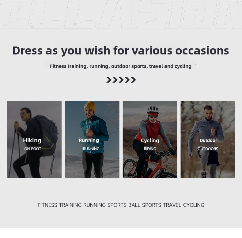 Men's Sports Fitness Wear Outdoor Training Tight Quick-drying T-shirt Top Breathable Running Fitness Long Sleeves_viptrois.com