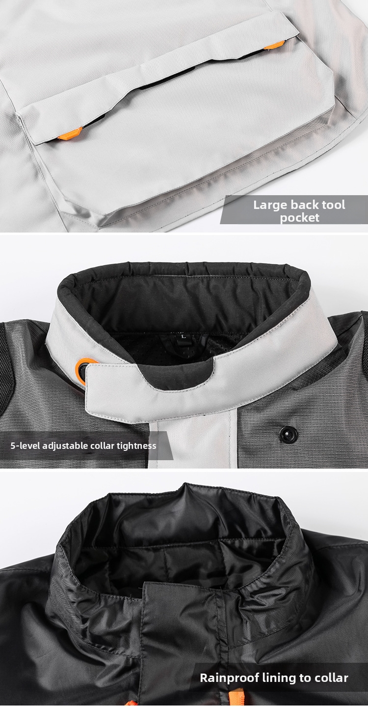 Motorjas racing waterdicht winter rally rijuitrusting dames heren_voghion.com