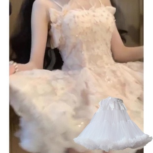 Cloud Support Daily Lolita 45CM Boneless Soft Gauze Violent Puffy Short Cotton Candy Children's Pironts Lolita