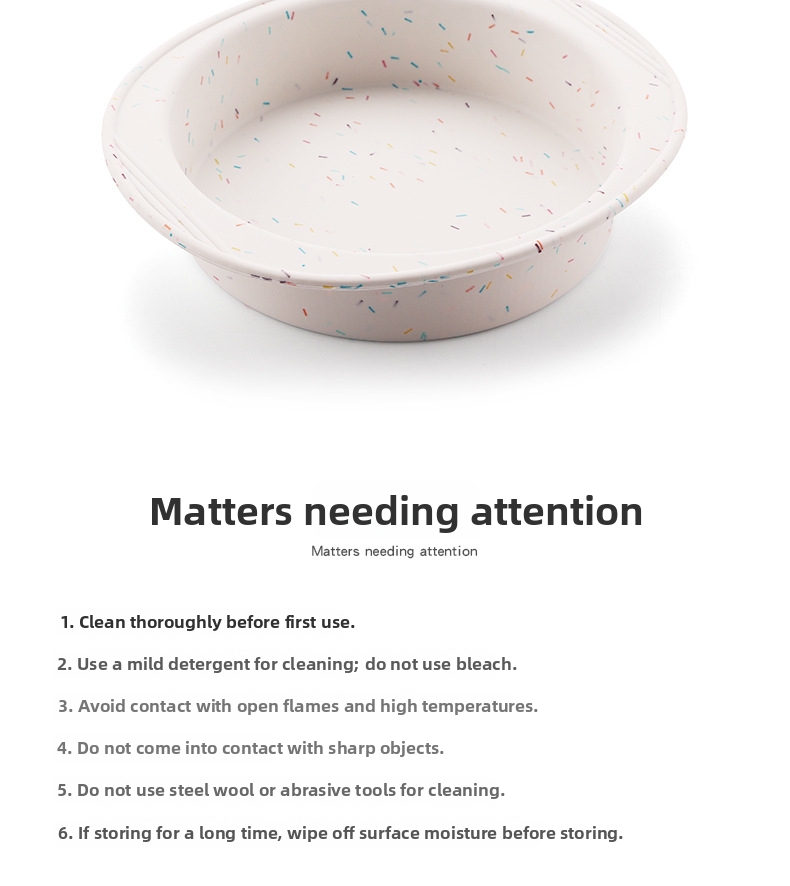 Silikone kageform til mousse og bagning - rund form_voghion.com