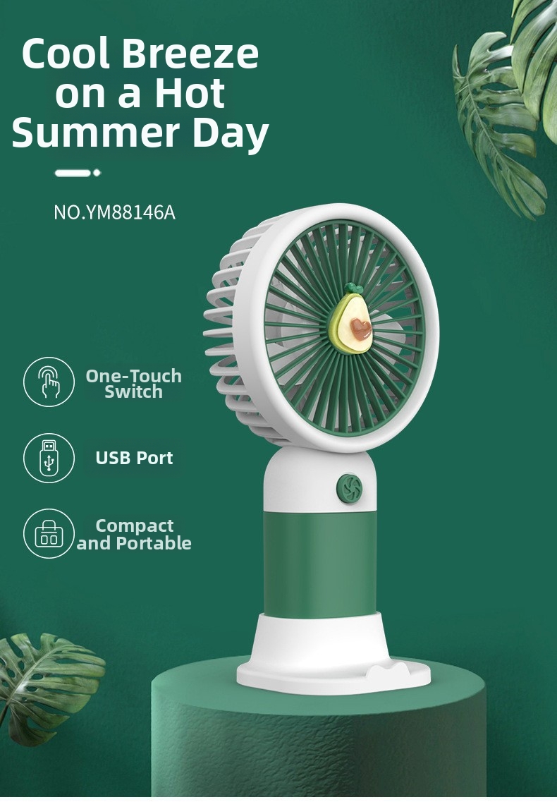 Mini ventilatore portatile usb da tavolo silenzioso ricaricabile_voghion.com