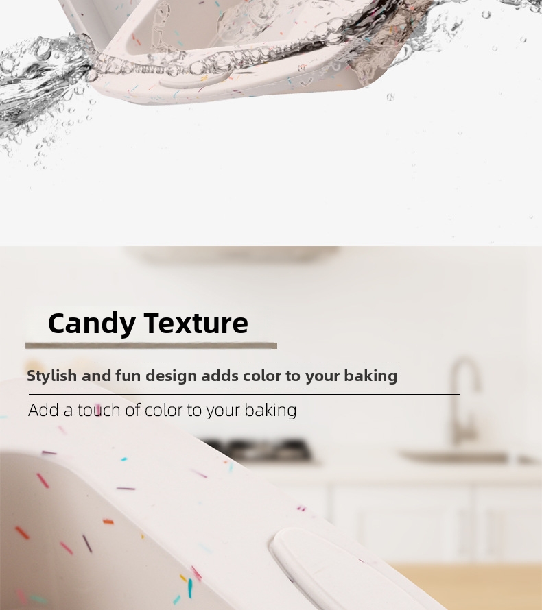 Silicone Round Cake Mold 8 Inch High Temperature Resistant Baking Pan Mousse Cake Kitchen Mold_voghion.com