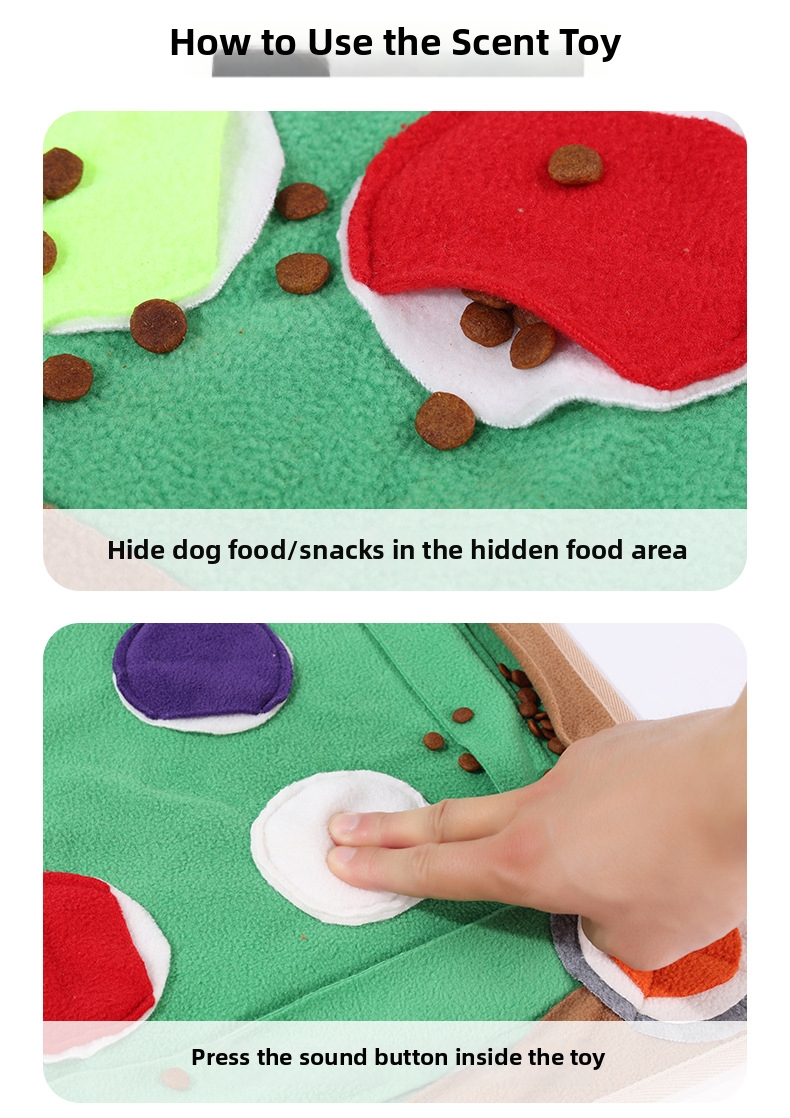 Pet Dog Sniffing Mat Large Educational Training Toy For Dogs_voghion.com
