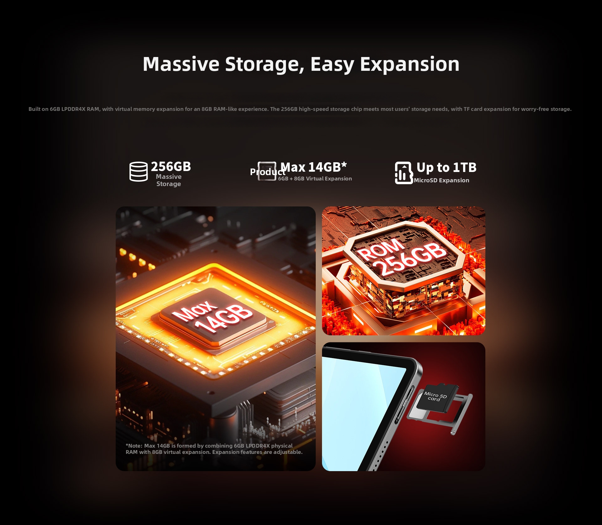 T50HD Tablet PC 11 Inch 6+256G With Calling Functionality Computer & Office Tablet_voghion.com