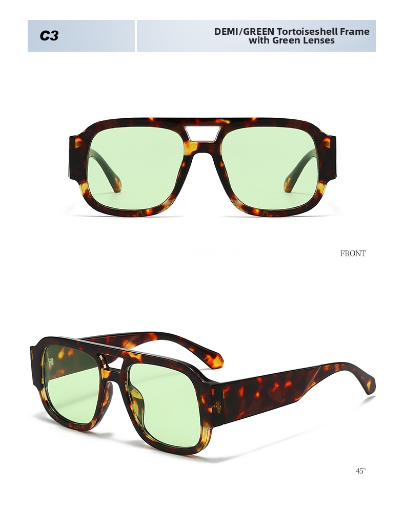 Aviator Sonnenbrille Für Herren Mit Uv-schutz Modisch Lässig_voghion.com