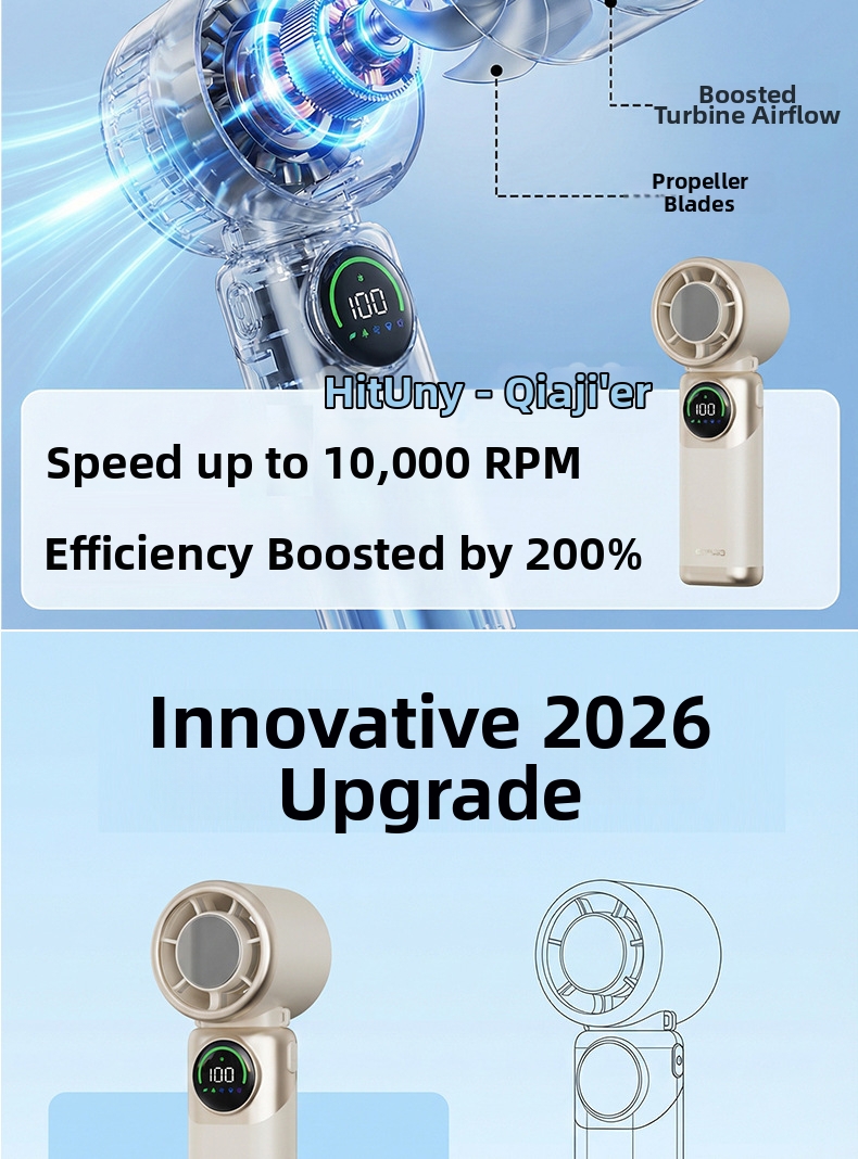 Portable Handheld Cooling Fan Usb Semiconductor Cooler White_voghion.com