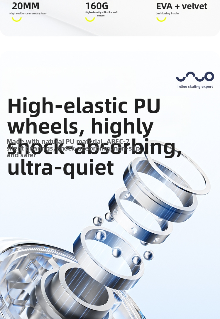 Adjustable Roller Skates For Children Beginners Ice Skating Set_voghion.com