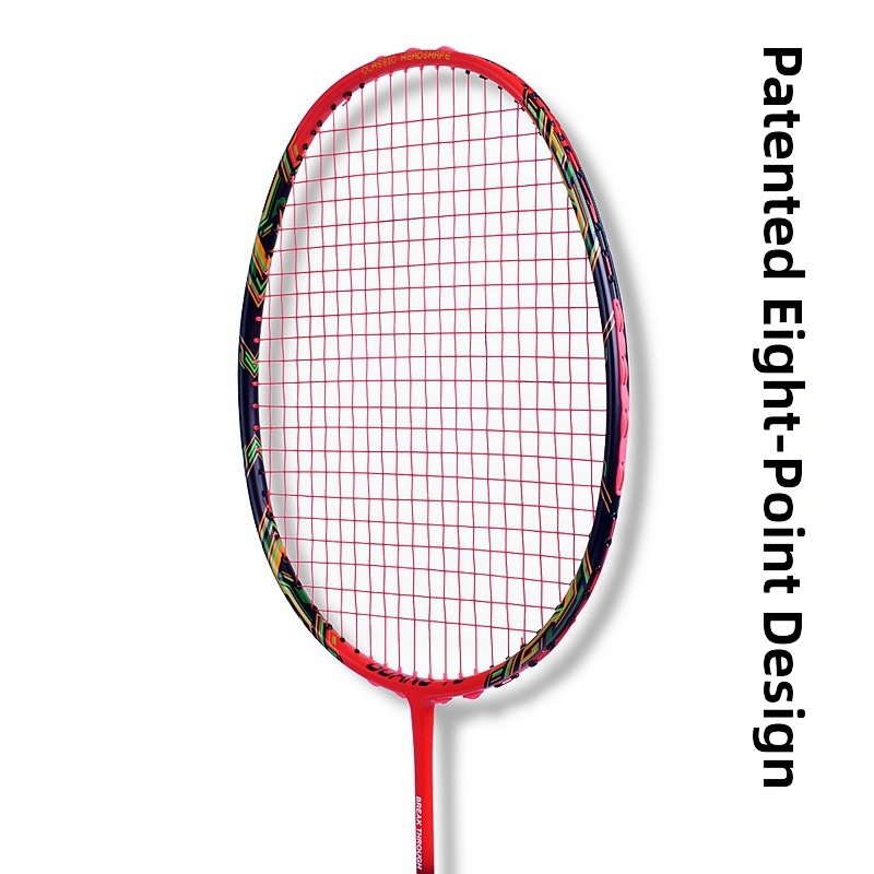Ultralight 65g Badminton Racket 8U Full Carbon Fiber Unisex Adult For Offense And Defense_voghion.com