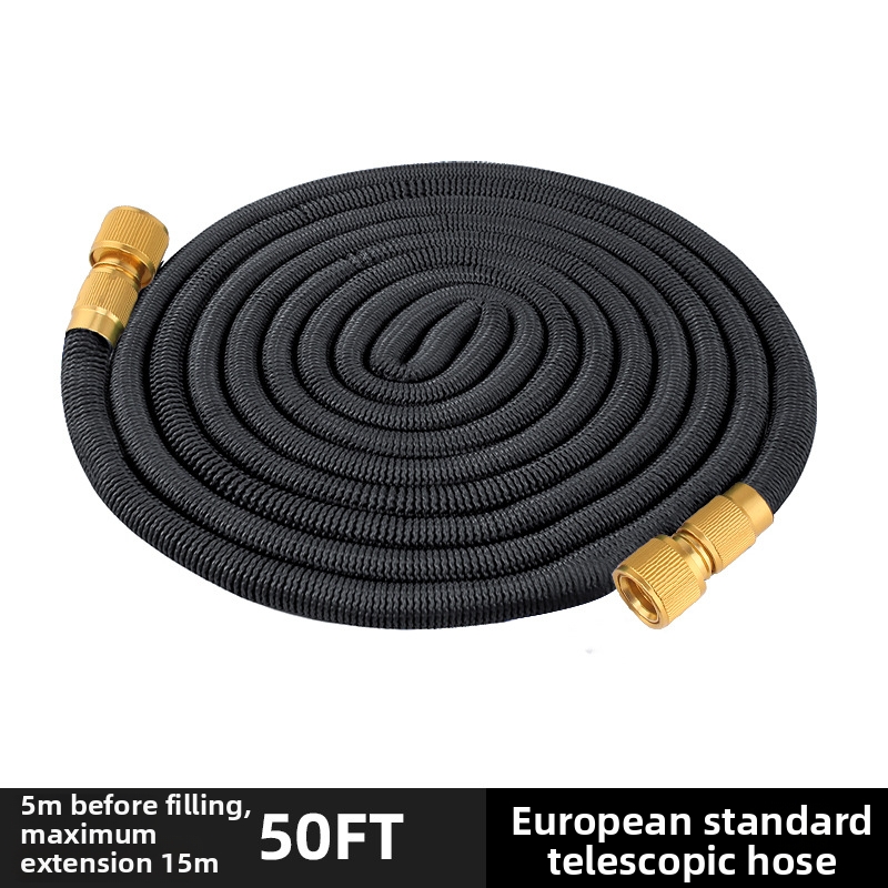 Système d'arrosage haute pression Magic Hose pour lavage de voiture, jardin et autres espaces verts. Pistolet à eau télescopique automatique et outils de lavage._voghion.com