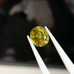 2.355 karat natural sphene bare stone fire bright 7.3 × 8.3 × 4.9mm